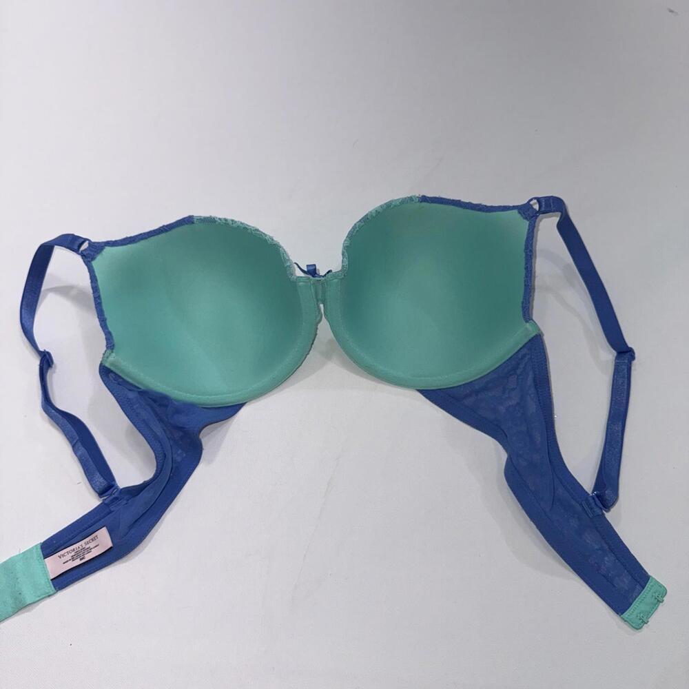 Victoria's Secret Women Bra 36C Beige Semi Demi Lift Convertible Underwired - Picture 9 of 13